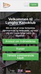 Mobile Screenshot of lyngby-kanoklub.dk